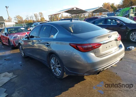 2020 Infiniti Q50 Luxe Awd from USA, damaged, VIN JN1EV7AR3LM252872